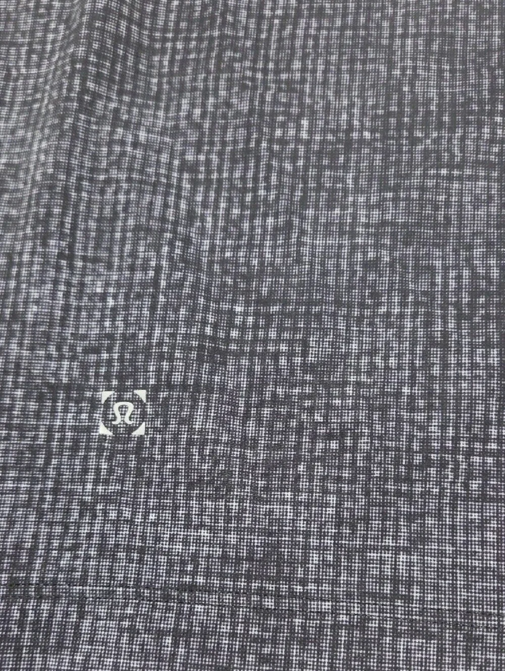 lululemon athletica Men's Heathered Charcoal and Black Athletic Shorts